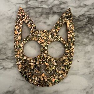 Cat keychain self defense (Calico) - NEW